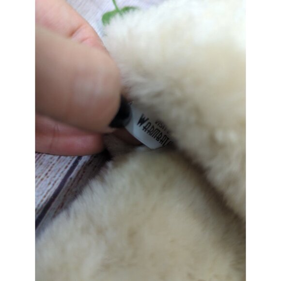 WARMBAT AUSTRALIA Women's Slippers Slides Cream Beige Lounge Fuzzy Soft Size 8 - Picture 8 of 8